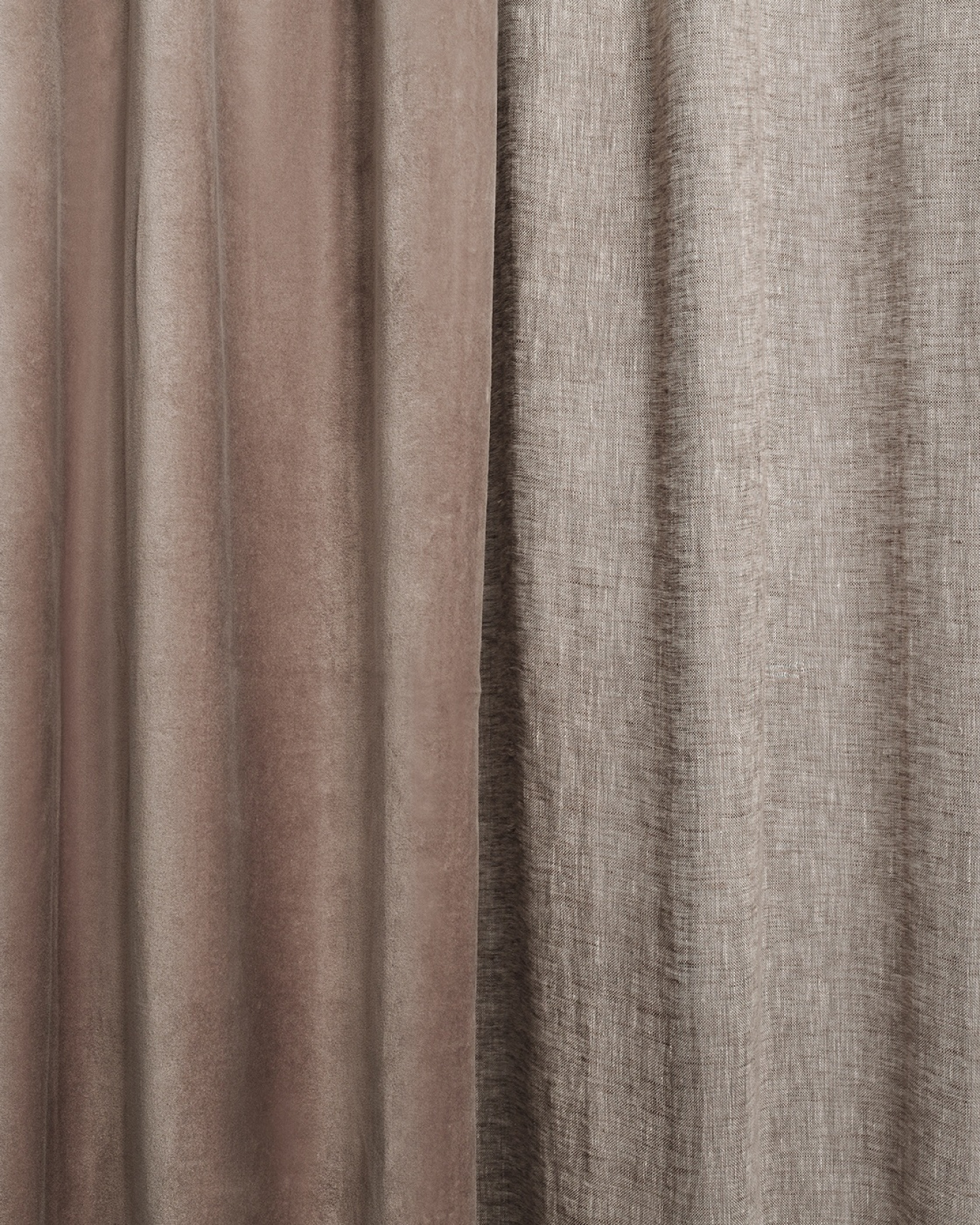 PAOLO Curtain 135x290 cm Mole brown, bild 2 