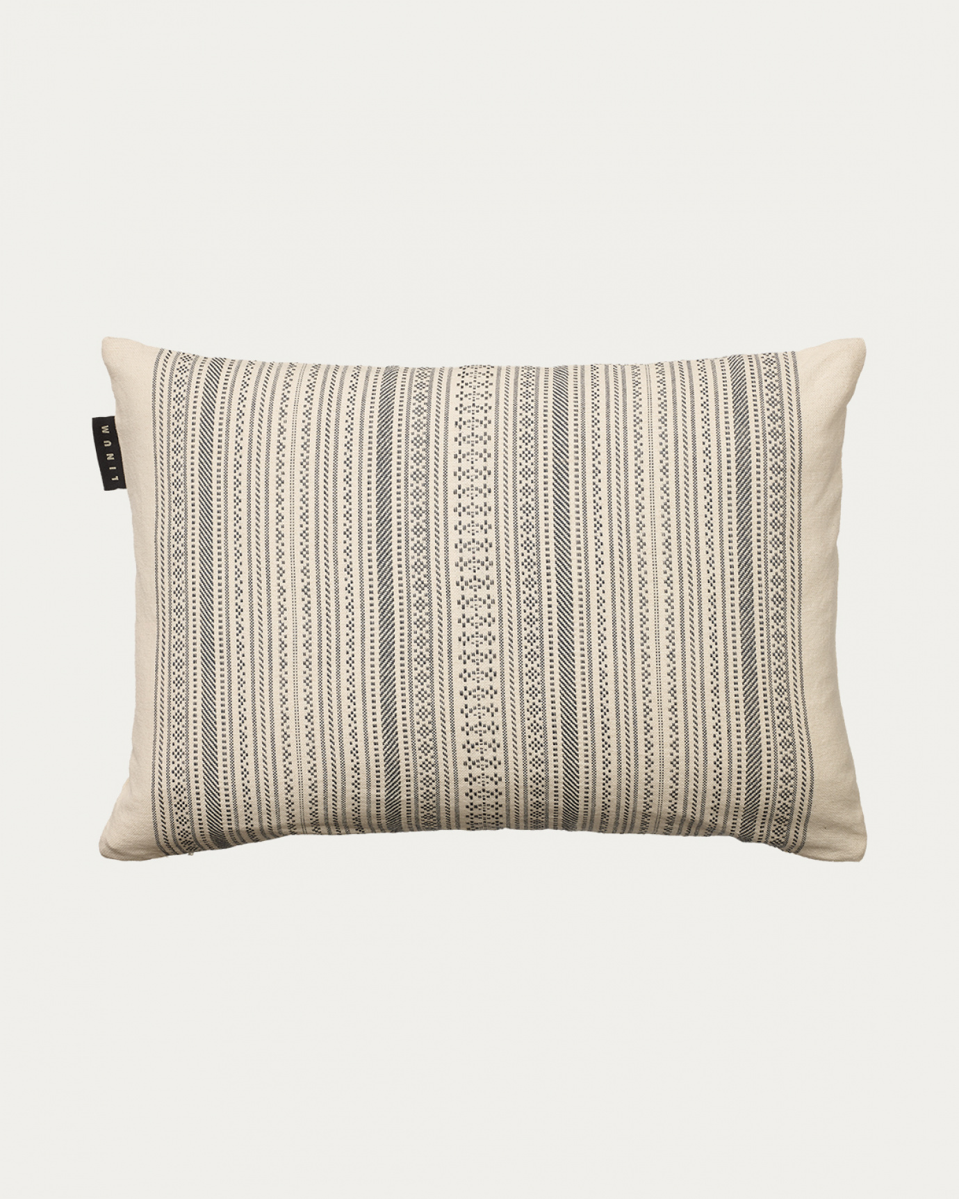 DAISY Cushion cover 35x50 cm Dark charcoal grey in the group ASSORTMENT / SUMMER RELEASE at LINUM DESIGN (23DAI03300G21)