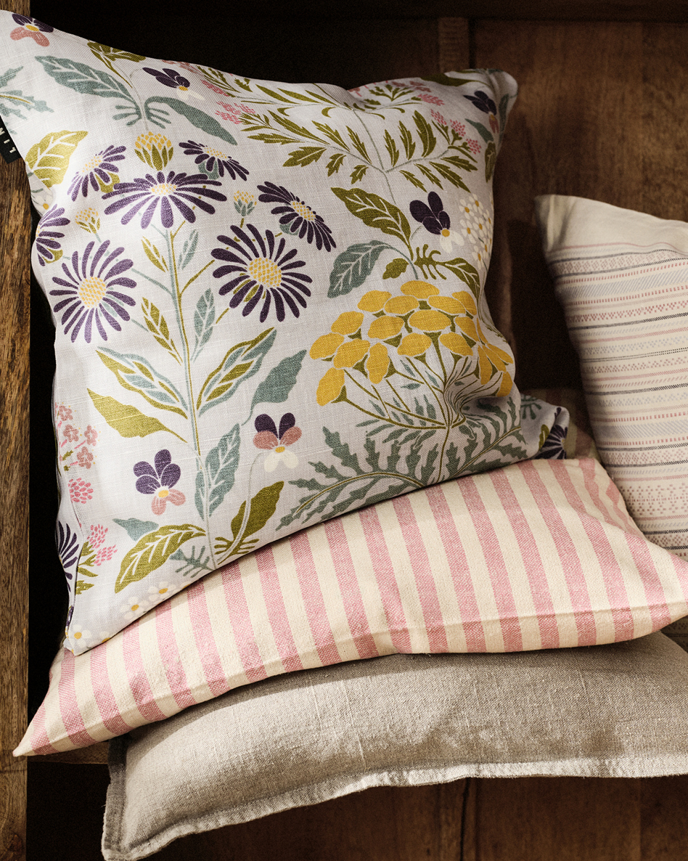 MIDSUMMER Cushion cover 50x50 cm Bright lavender purple, bild 3 