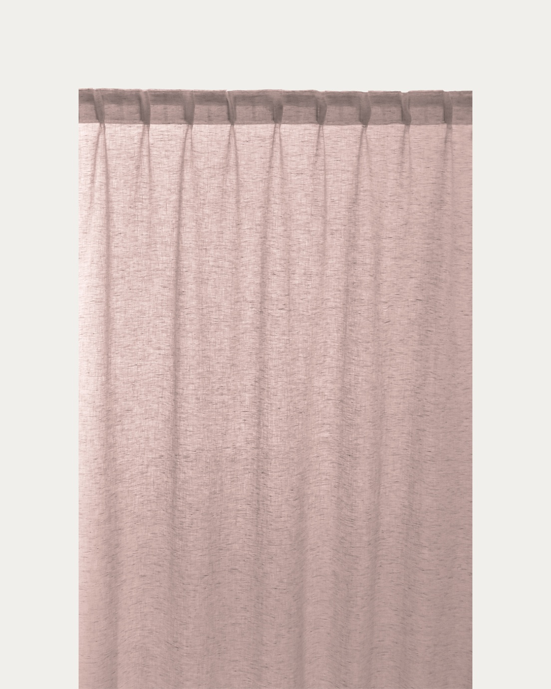 INTERMEZZO tenda rosa antico in 100% lino.
