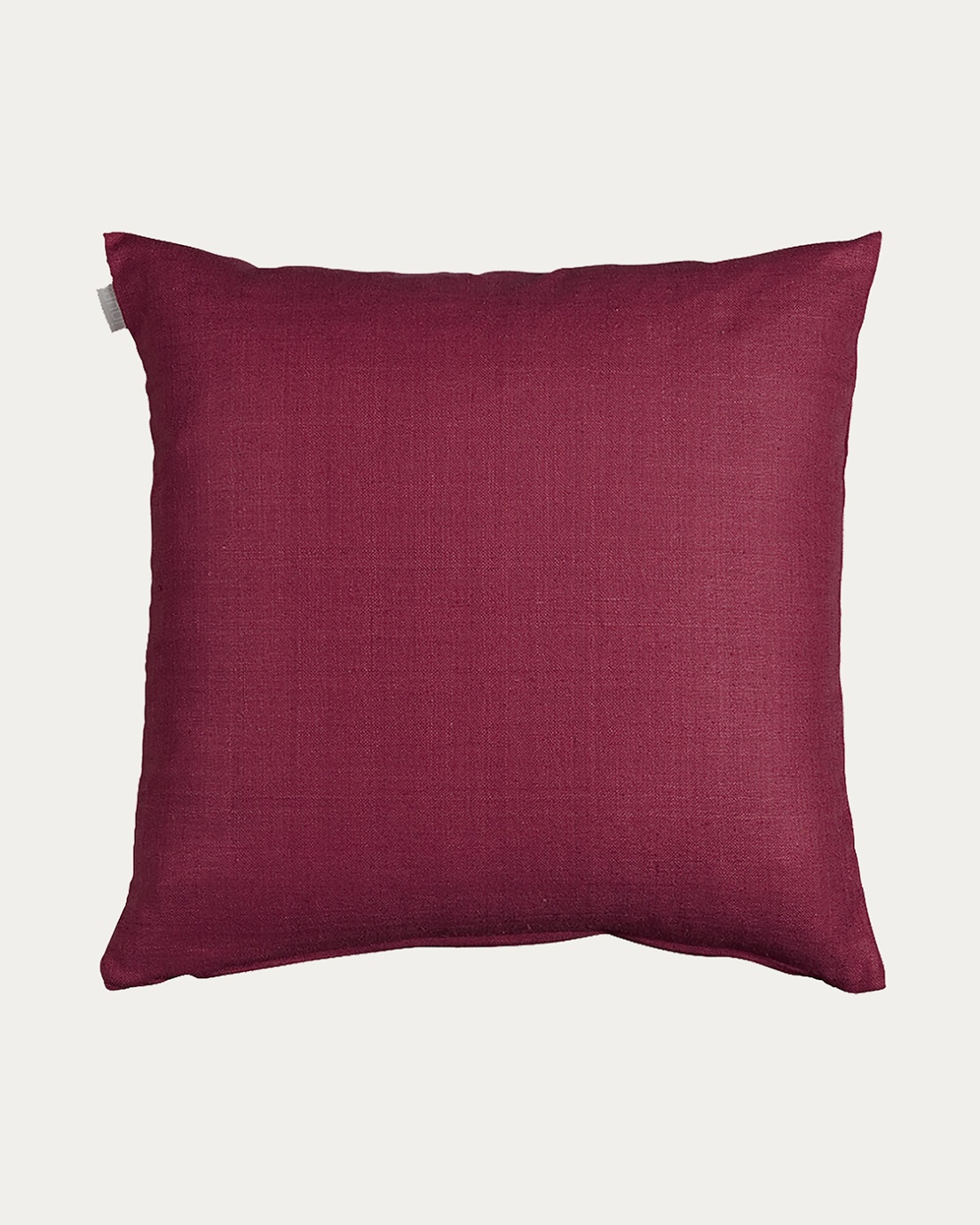 SETA cushion cover in burgundy red size 50x50 cm