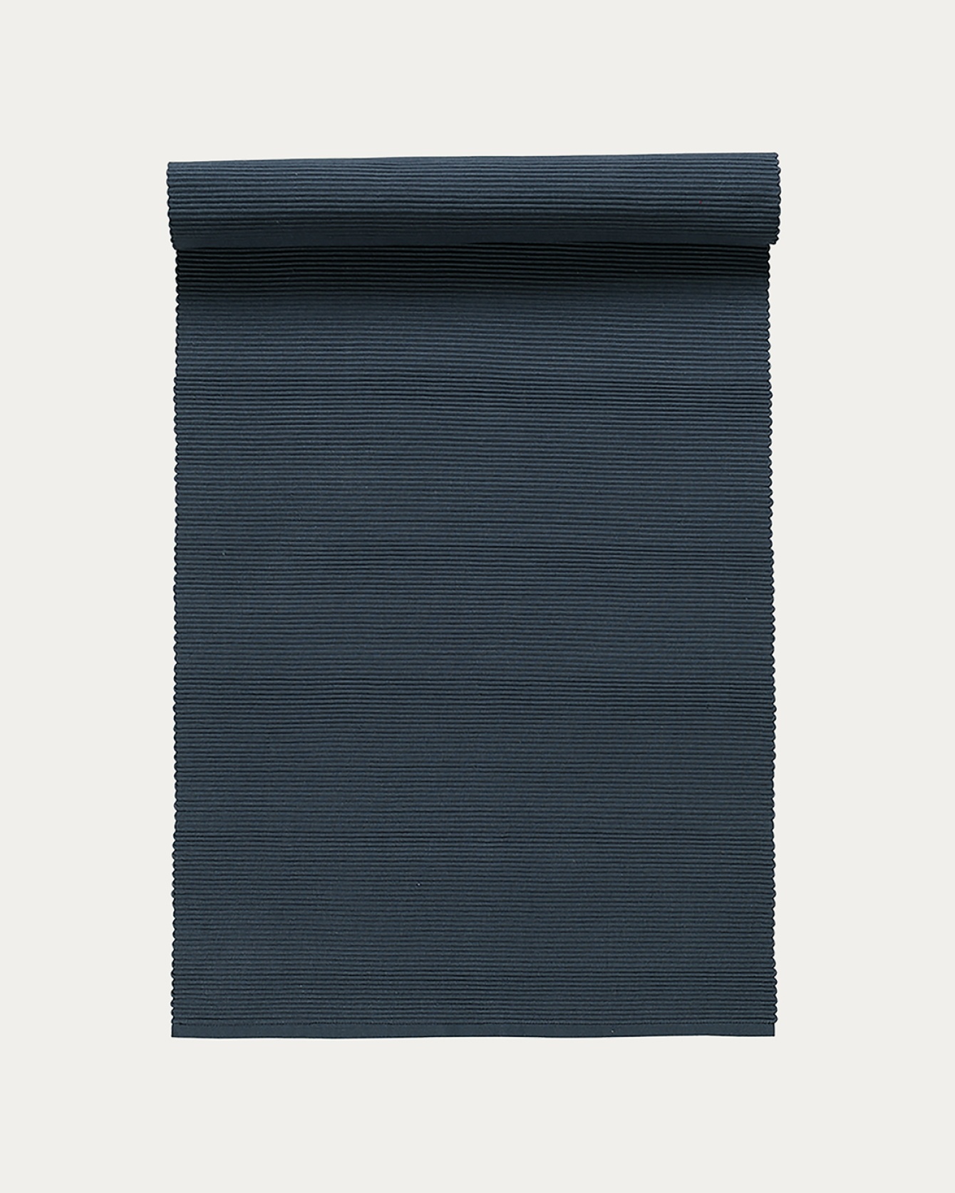 UNI Chemin de table 45 x 150 cm Bleu tempete