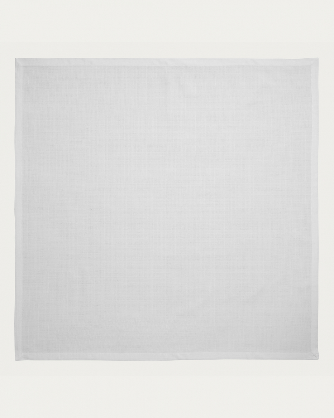 BIANCA Tovaglia 100x100 cm Bianco