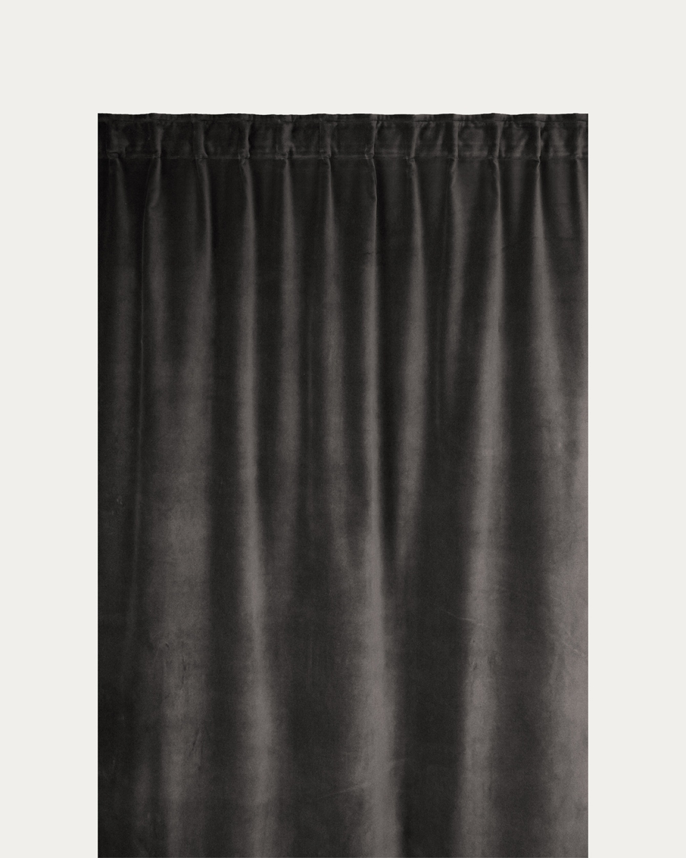 PAOLO Gardin 135x290 cm Mörk kolgrå