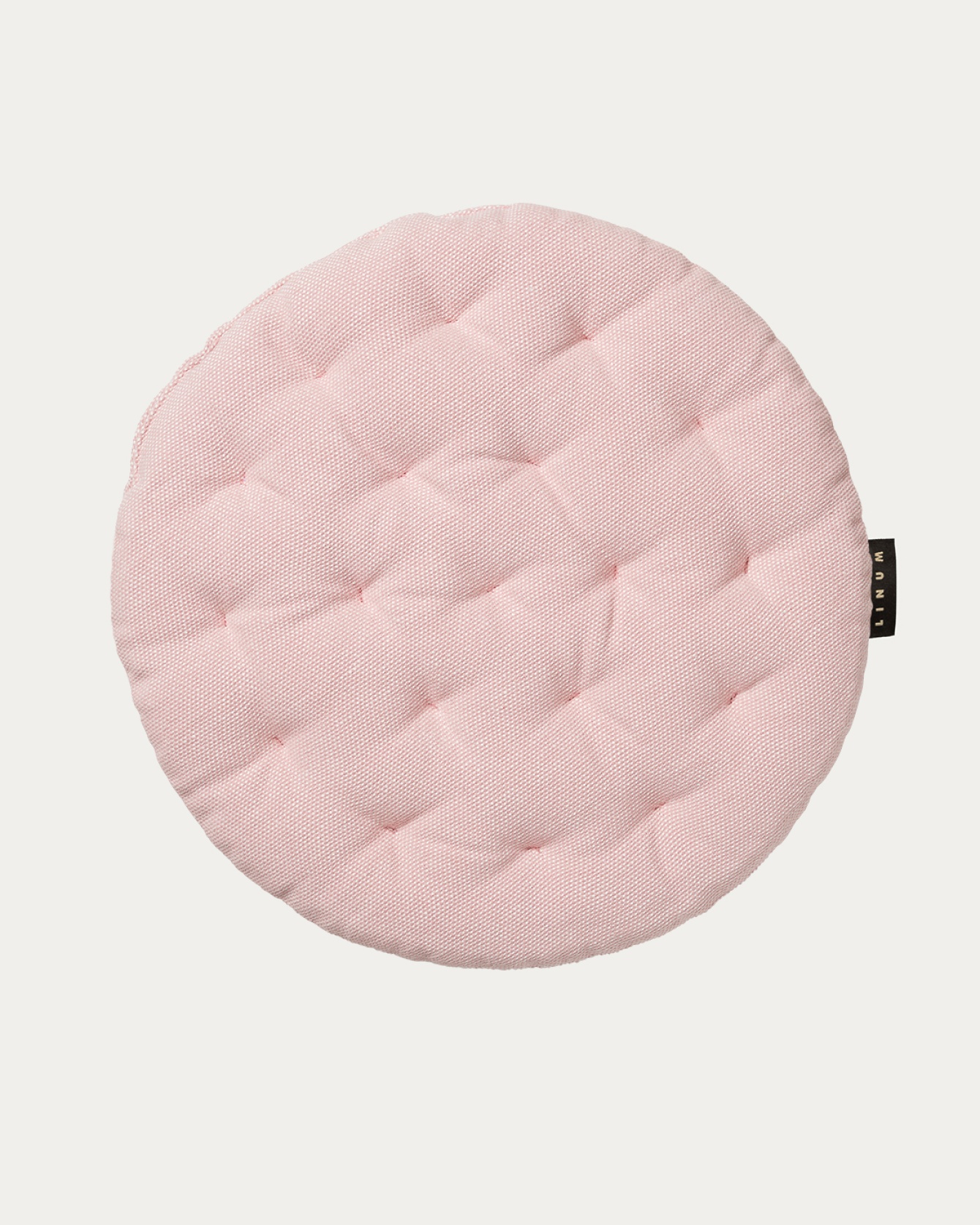 PEPPER Seat cushion ø37 cm Dusty pink