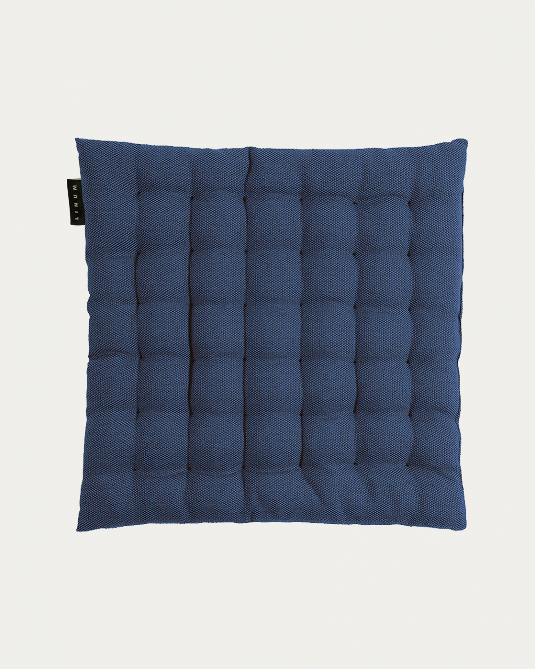 PEPPER Coussin de chaise 40 x 40 cm Bleu nuit
