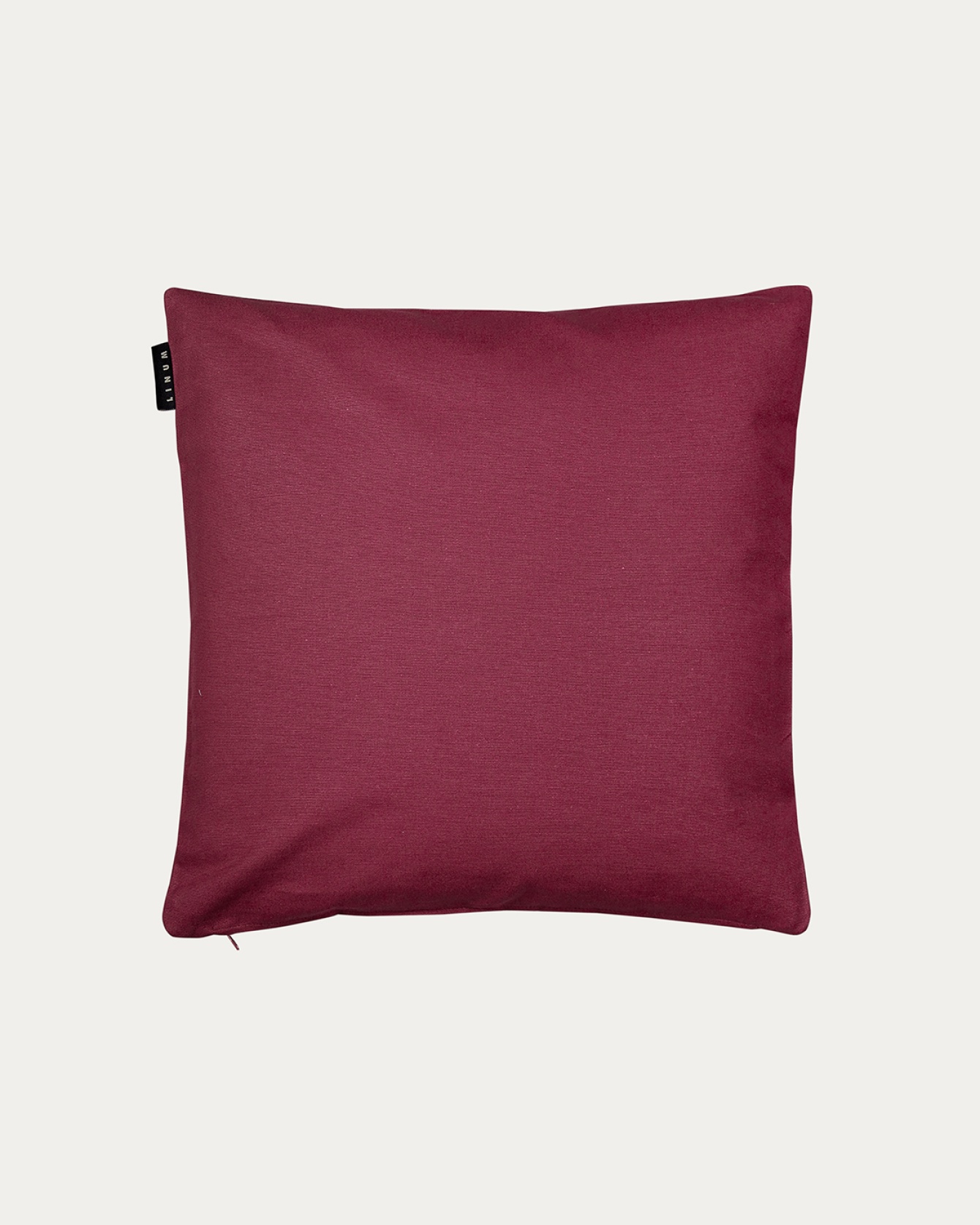ANNABELL Cushion cover 40x40 cm Pale wine red
