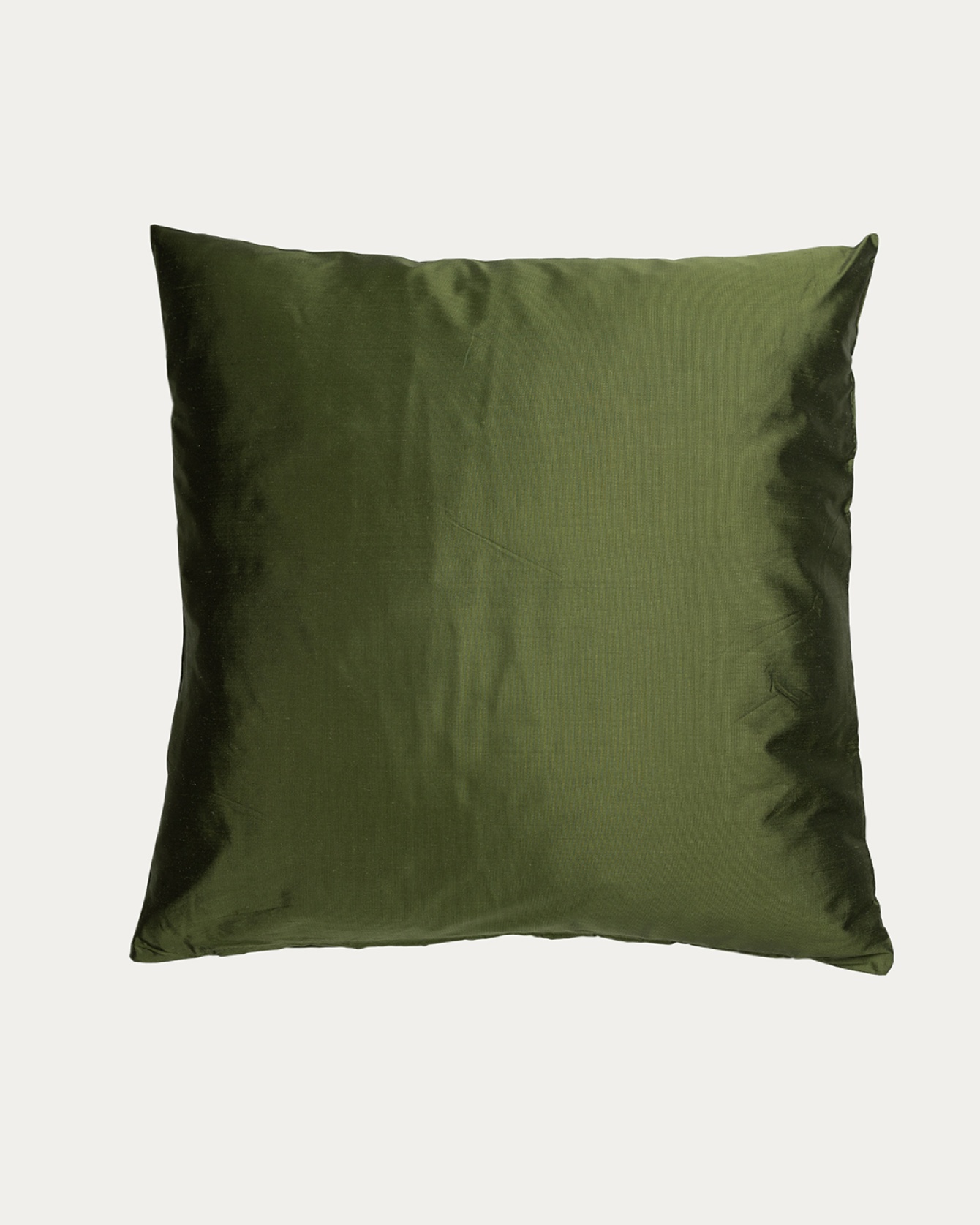 SILK Copricuscini 50x50 cm Verde muschio