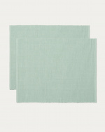 UNI Placemat 2-pack Light ice green