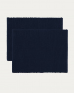 UNI Placemat 2-pack Dark navy blue