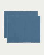 UNI Tischset 2er-Pack Tiefseeblau UNI Tischset 2er-Pack Tiefseeblau