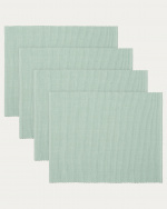 UNI Placemat 4-pack Light ice green