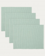 UNI Bordstablett 4-pack Ljus isgrön UNI Bordstablett 4-pack Ljus isgrön