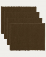 UNI Bordstablett 4-pack Björnbrun UNI Bordstablett 4-pack Björnbrun