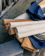 UNI Bordstablett 4-pack Kamelbrun