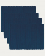 UNI Tischset 4er-Pack Indigoblau UNI Tischset 4er-Pack Indigoblau