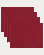 UNI Placemat 4-pack Red