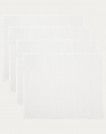 UNI Placemat 4-pack White