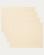 UNI Tischset 4er-Pack Cremebeige UNI Tischset 4er-Pack Cremebeige