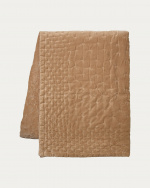 PAOLO Bedspread 270x260 cm Camel brown