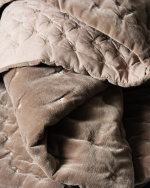 PAOLO Bedspread 270x260 cm Mole brown