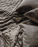 PAOLO Bedspread 270x260 cm Mole brown