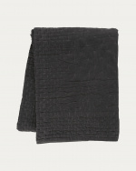 PAOLO Bedspread 270x260 cm Dark charcoal grey