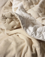 PAOLO Bedspread 270x260 cm Creamy beige