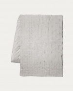 PAOLO Tagesdecke 270x260 cm Silber Grau