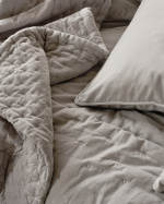 PAOLO Bedspread 270x260 cm Silver grey