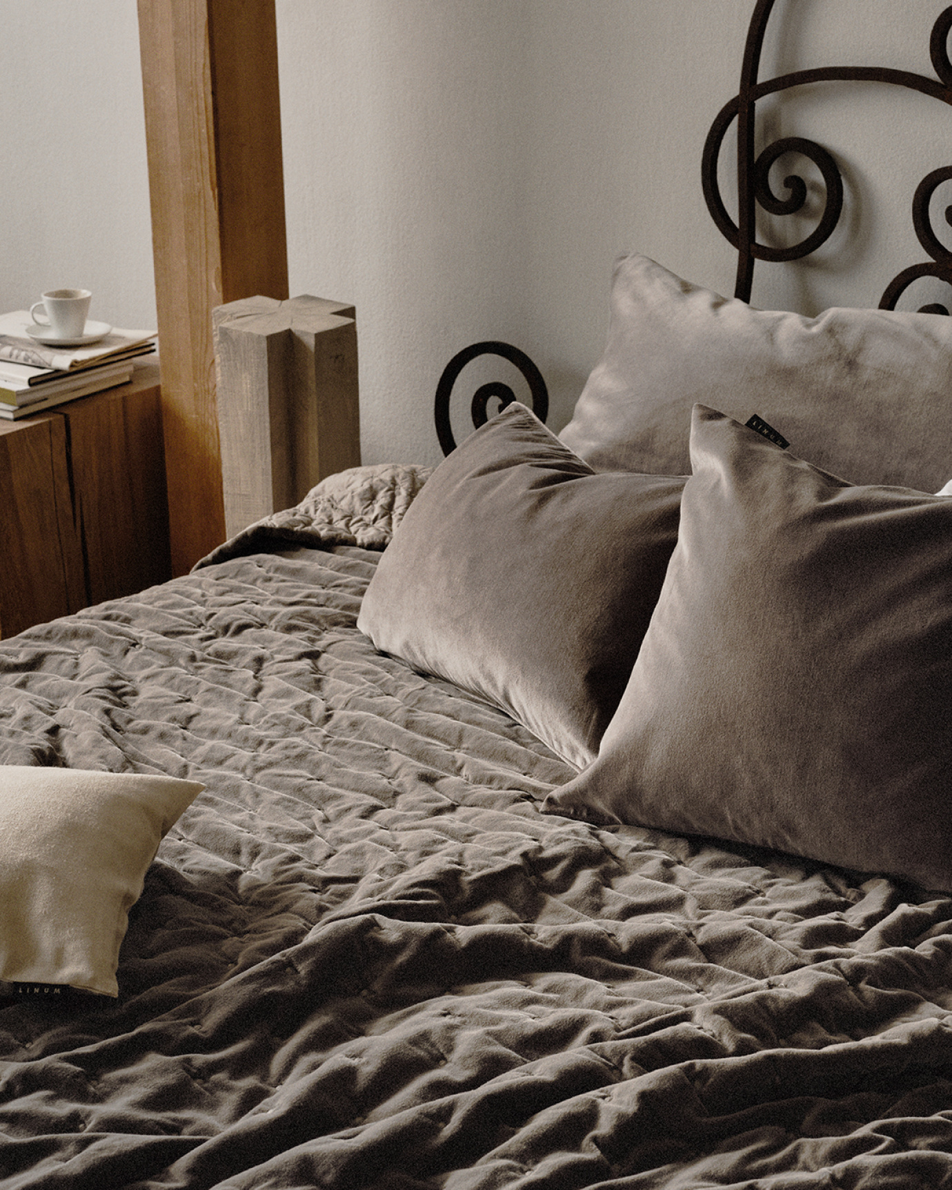 PAOLO Bedspread 270x260 cm Creamy beige, bild 3 