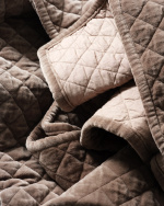 PICCOLO Bedspread 170x260 cm Mole brown