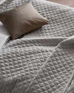 PICCOLO Bedspread 170x260 cm Silver grey