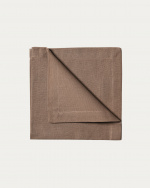 ROBERT Napkin 45x45 cm Dark mole brown