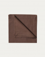 ROBERT Serviette 45 x 45 cm Marron ours