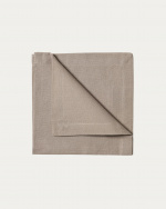 ROBERT Serviette 45 x 45 cm Taupe