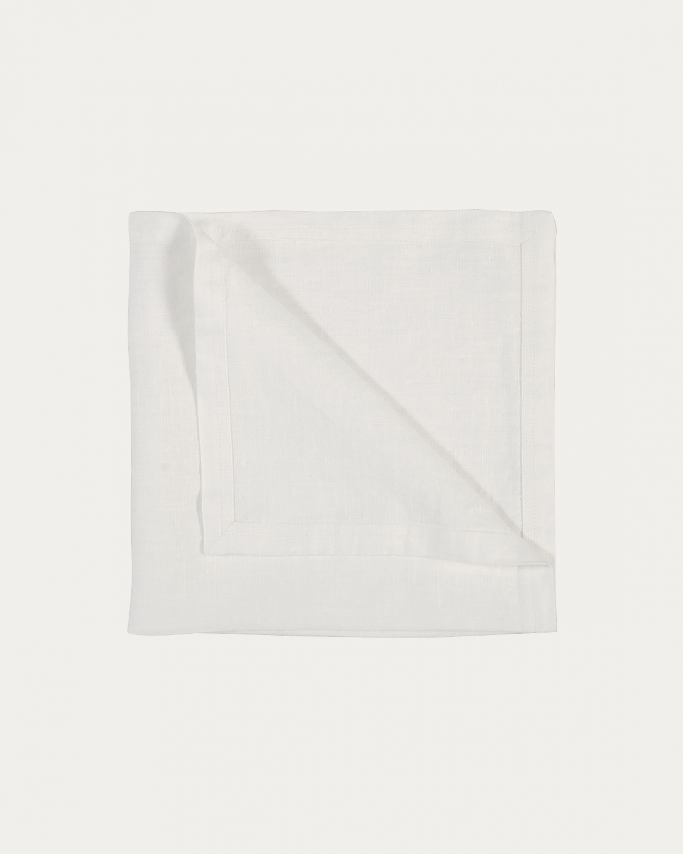WEST Napkin 50x50 cm White in the group ASSORTMENT / OUTLET at LINUM DESIGN (09WES05000I01)