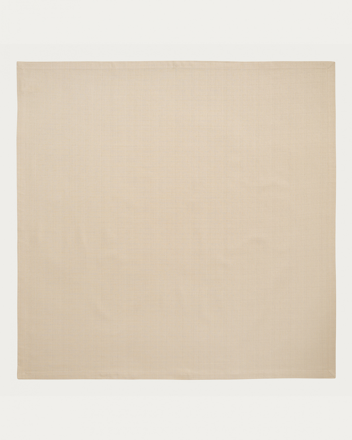 BIANCA Nappe 100 x 100 cm Beige foncé dans le groupe ASSORTIMENT / OUTLET chez LINUM DESIGN (15BIA20000G46)
