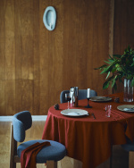 BIANCA Tablecloth 150x250  cm Warm beige