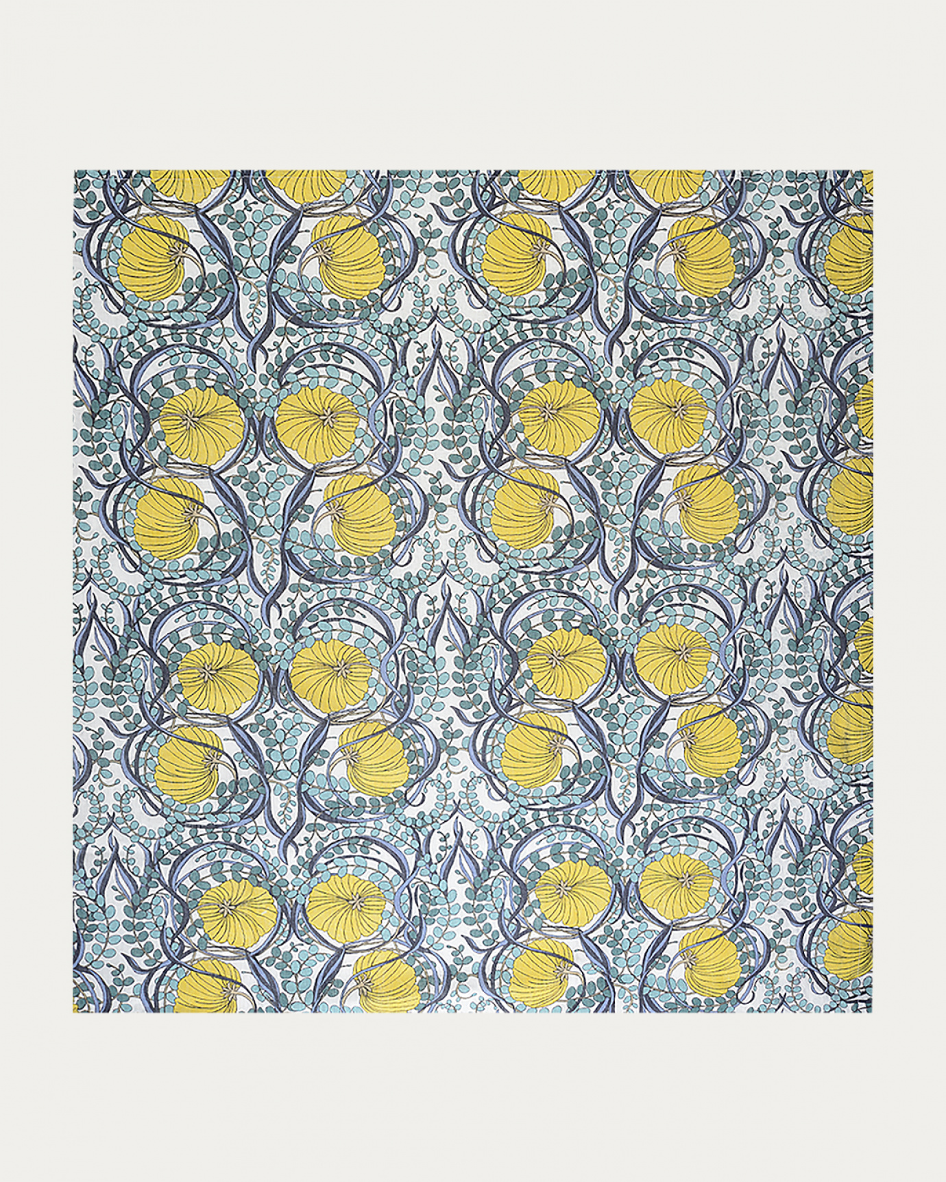 NOUVEAU Nappe 170 x 170 cm Jaune moutarde dans le groupe ASSORTIMENT / OUTLET chez LINUM DESIGN (15NOU27000E97)
