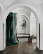 INTERMEZZO Curtain 140x290 cm Deep emerald green
