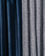 INTERMEZZO Rideau 140 x 290 cm Bleu outre mer INTERMEZZO Rideau 140 x 290 cm Bleu outre mer