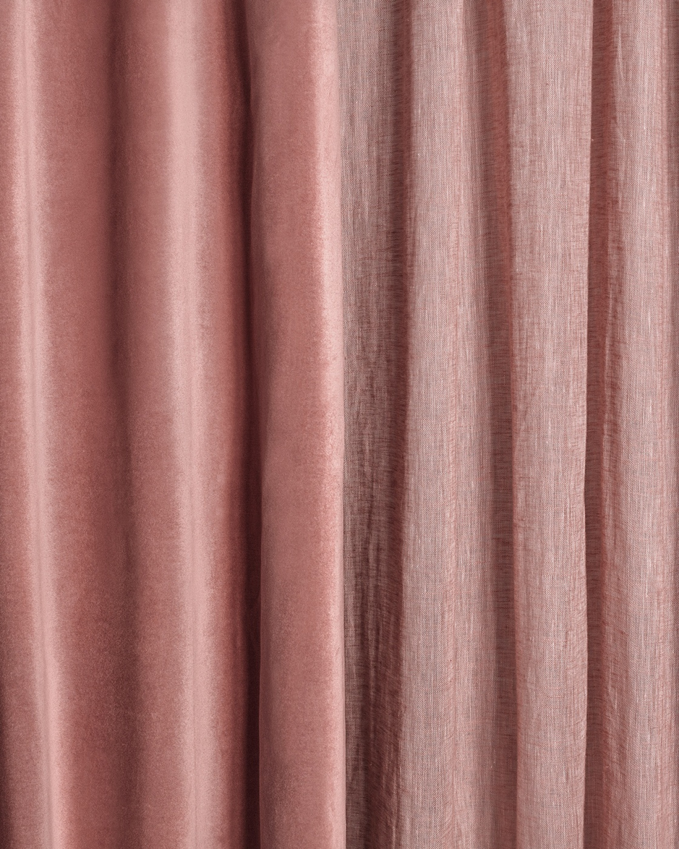 INTERMEZZO Curtain 140x290 cm Dusty pink, bild 2 