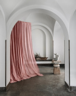 INTERMEZZO Curtain 140x290 cm Dusty pink