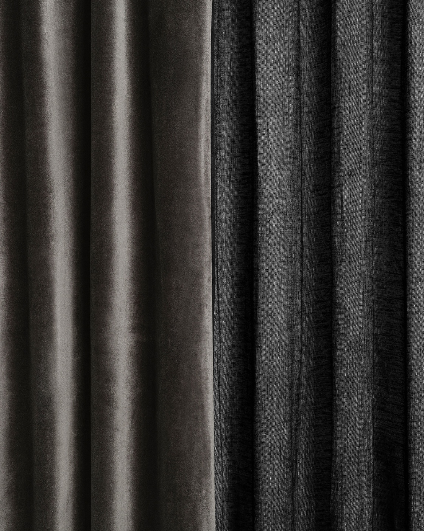 INTERMEZZO Curtain 140x290 cm Black, bild 2 