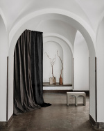 INTERMEZZO Curtain 140x290 cm Black