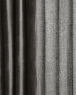 PAOLO Curtain 135x290 cm Dark charcoal grey