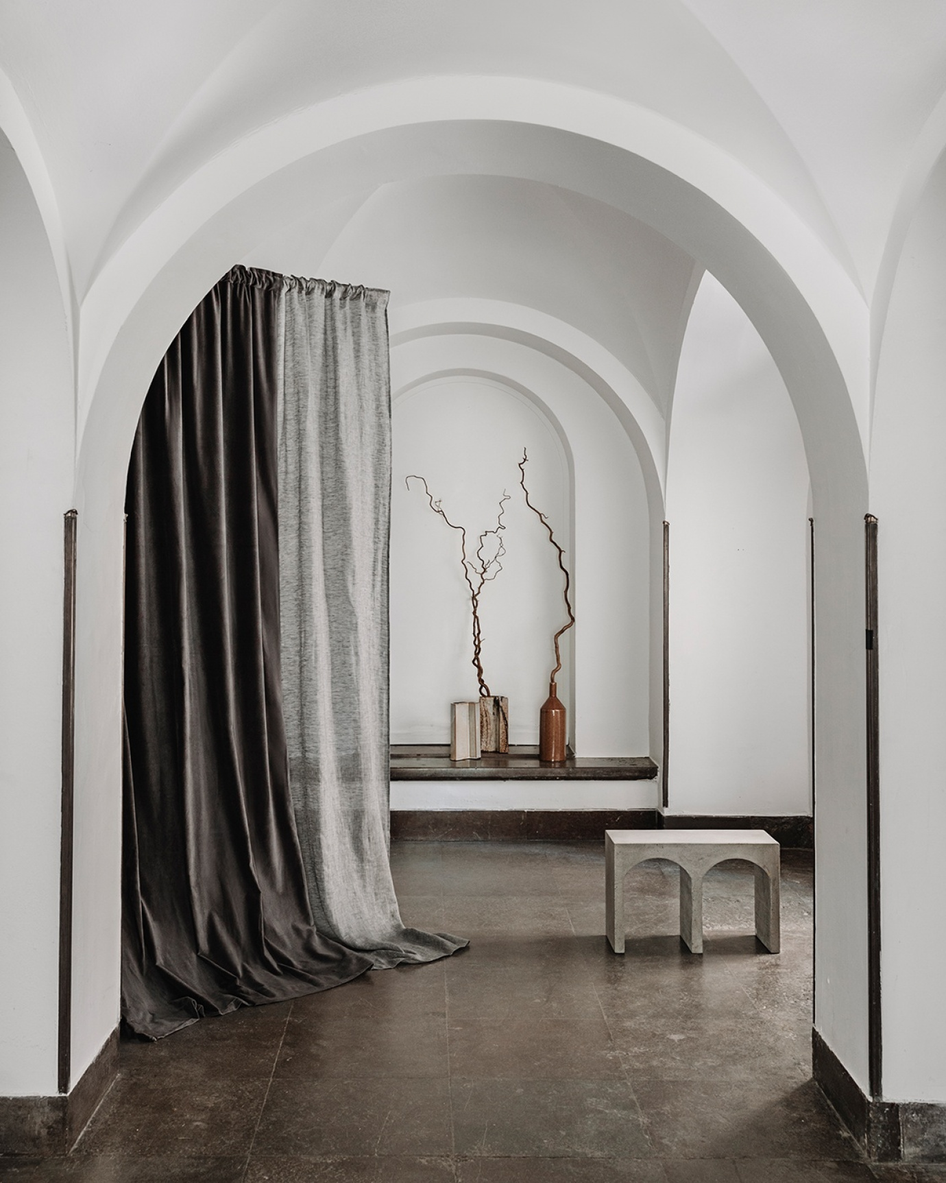 PAOLO Rideau 135 x 290 cm Gris tarmac, bild 3 