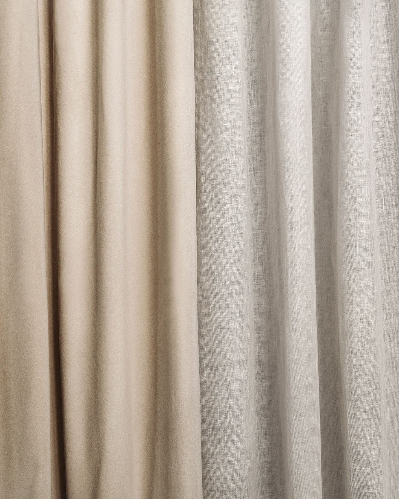 PAOLO Curtain 135x290 cm Creamy beige, bild 2 