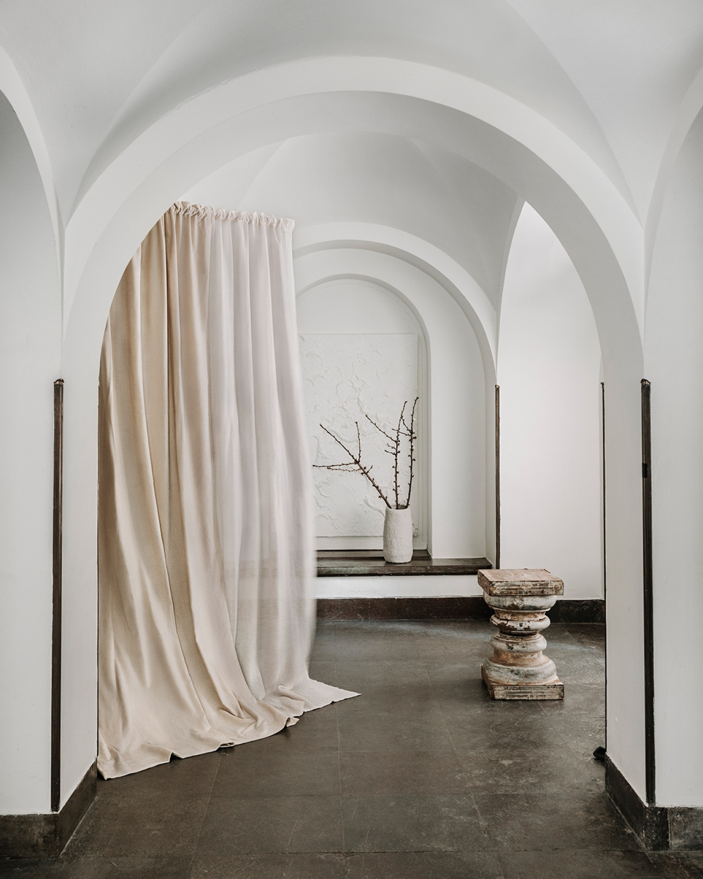 PAOLO Curtain 135x290 cm Creamy beige, bild 3 